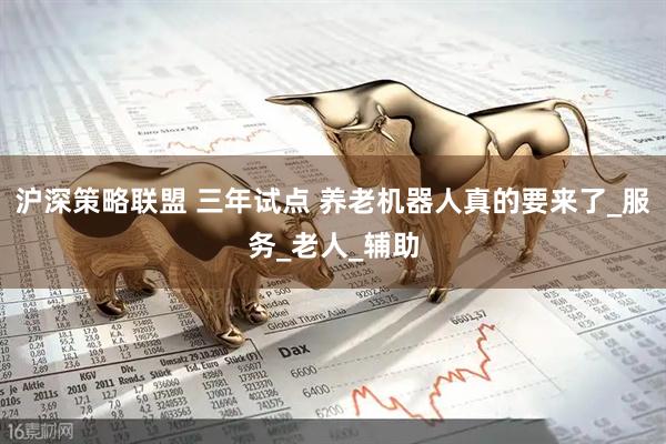 沪深策略联盟 三年试点 养老机器人真的要来了_服务_老人_辅助