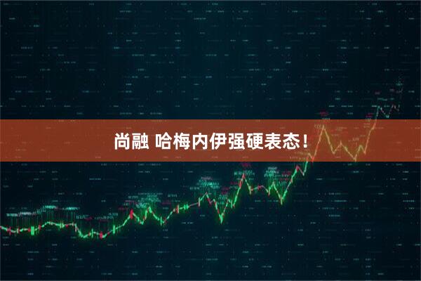 尚融 哈梅内伊强硬表态！