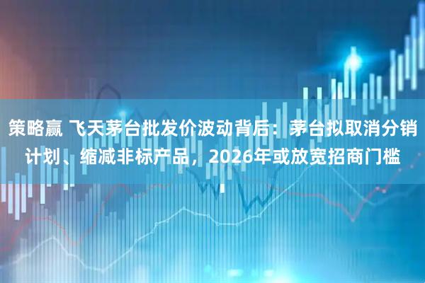 策略赢 飞天茅台批发价波动背后：茅台拟取消分销计划、缩减非标产品，2026年或放宽招商门槛