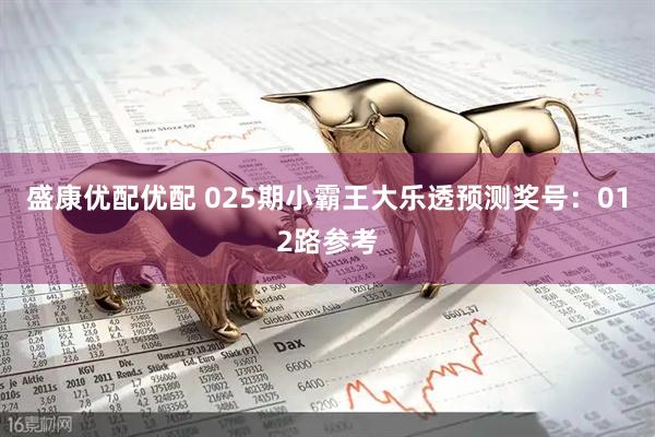 盛康优配优配 025期小霸王大乐透预测奖号：012路参考